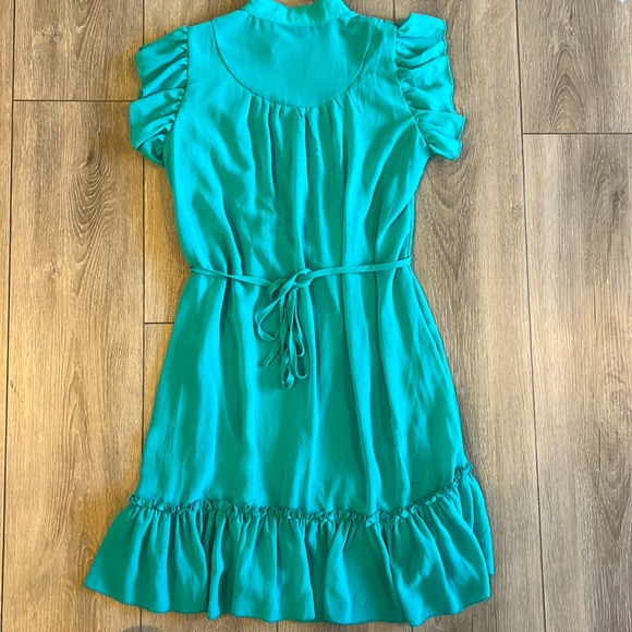 The Hanger Aqua Dress - Picture 4 of 4